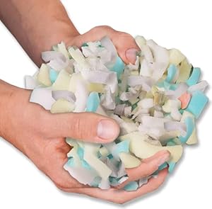 Leanbe Schaumstoffflocken Füllmaterial 10kg