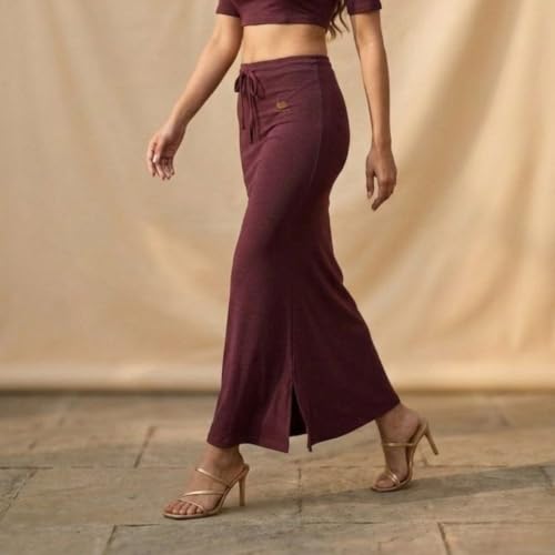 Image of Women's Saree Shapewear - Slim Fit Stretchable Petticoat for Sarees | Comfortable Waistband | Body Shaping Underskirt