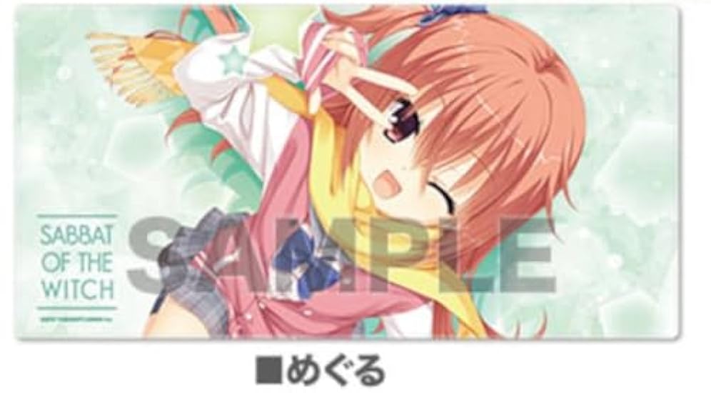 正規品 サノバウィッチ ゆずソフト プレイマット めぐる 2種セット ゆずソフト サノバウィッチ ゲームマット 因幡めぐる