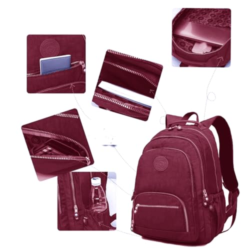 Mochila Leve Feminina Trabalho Viagem Escola Fashion Mochilas Para Notebook Moderna Menina Bolsa Fof