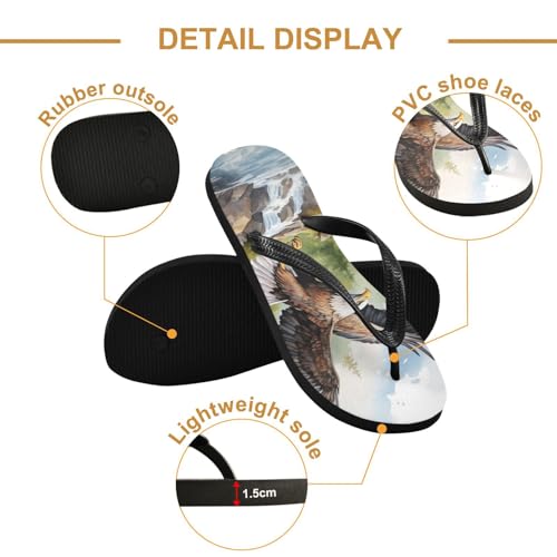 Eagle Flip Flop Beach Summer Casual Sandal for Women & Men Shower Shoes 208573792