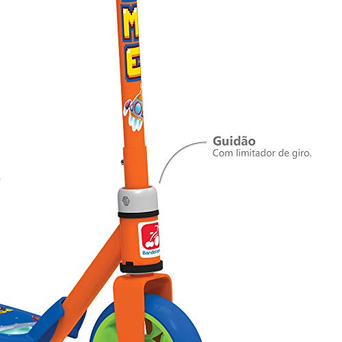 Patinete Power Game, Bandeirante, Azul