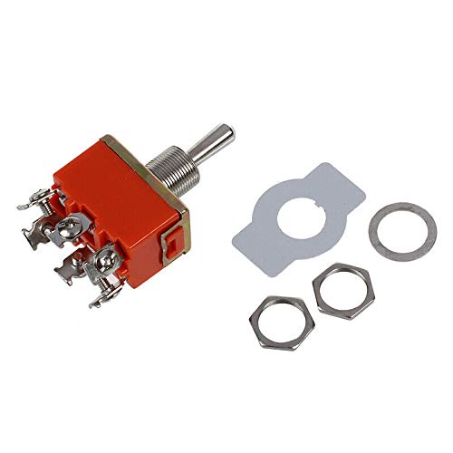 ELECTROPRIME 6-Terminals ON/Off/ON DPDT Toggle Switch AC 250V 15A T5I5 ...