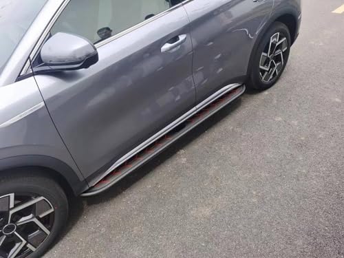 2Pcs Barras Laterales Running Boards Aluminio para Jeep Compass 2017-2025 miniatura 7