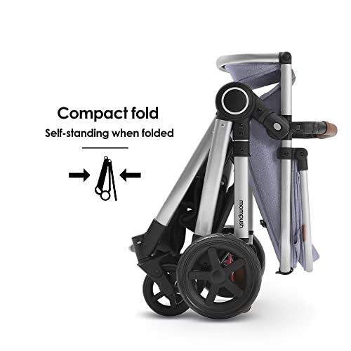 Mompush Ultimate2 Baby Stroller With Removable Bassinet - Full-Size Baby Strollers For Comfortable Outings With Baby - Toddler Stroller With Reversible Stroller Seat - Smooth Glide Bassinet Stroller #TOP6