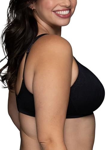 Image of Vanity Fair Women's Perfect T-Shirt Bra, Body Shine Full Coverage, Lightly Lined Cups up to DD