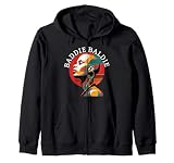 Bald Head Baldy Baldheaded No Hair Baldie Bald Guy Zip Hoodie