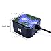 Volwco Car Ambient Star Light Blue, Car USB Atmosphere Light Projector Car Interior Lights LED Decorative Armrest Box Car Roof Full Star Projection with Remote Control for Car/Home/Party
