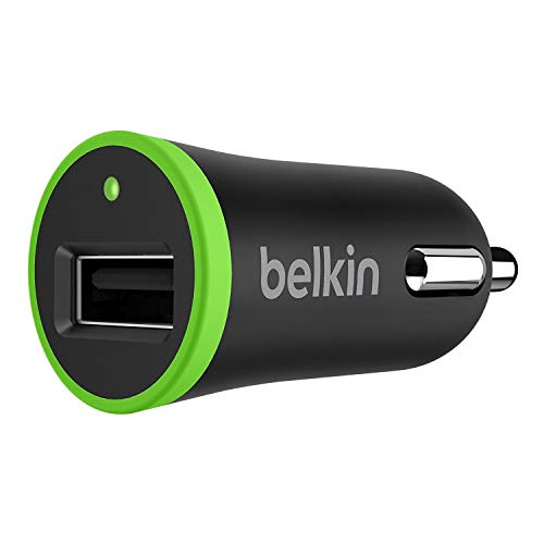 Belkin Ultra Fast 2.4amp USB Car Charger for iPad Air/iPad Mini Retina/iPhone/Tablet/Smartphone - Black