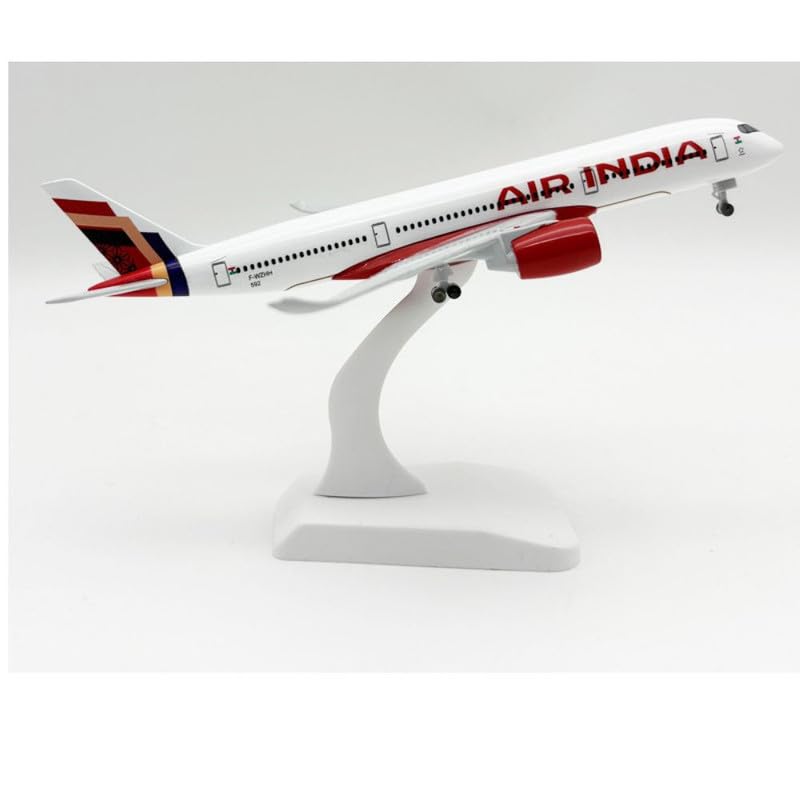 Image of Airplane Model 20 CM - Air India Airlines Airbus A350 Metal Diecast Alloy Aircraft Toy Plane