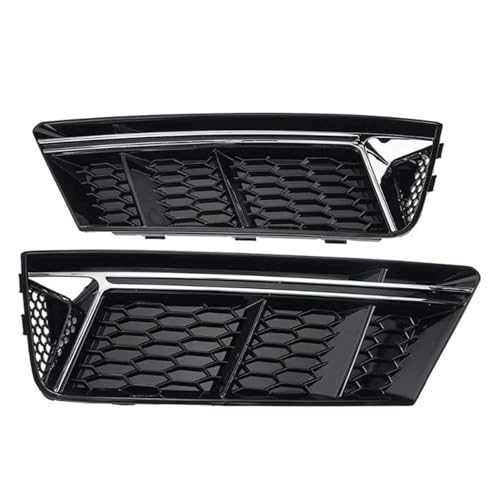 Grille ventilation calandre pare-choc avant antibrouillard pour remplacer pièce abîmée A4L