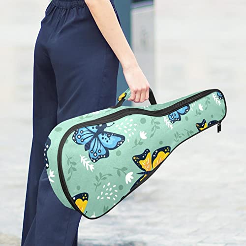 Housse pour ukulélé avec fond vert et éponge de 10 mm d’épaisseur – Rembourrage en mousse de 53,3 cm – Avec sangles… - Les Beatles, Paul McCartney, John Lennon, RIngo Starr, George Harrison Housse pour ukulélé avec fond vert et éponge de 10 mm d'épaisseur - Rembourrage en mousse de 53,3 cm - Avec sangles… – Image 7