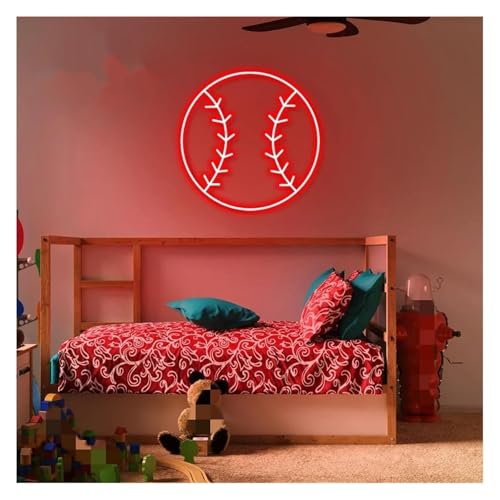Enseigne lumineuse néon Tennis 30x30 cm à intensité variable pour décoration - 3