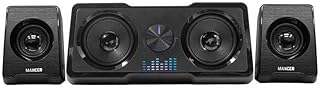Caixa de Som Gamer Mancer Murk, 2x5W+2x3W RMS, RGB, USB, Preto, MCR-MRK-RBW01