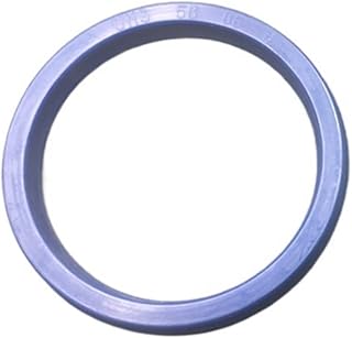 Seal Washer 1pcs Green Blue TPU Grooved U/Y Lip Hydraulic Piston Rod O Ring Gasket Oil Seal 40 * 50 * 6 40x50x6 45 * 56 * 7 45x56x7 50 * 60 * 6 50x60x6 Gasket Lip (Color : Blue, Size : 50x60x6mm)
