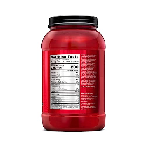 Image of BSN SYNTHA-6 Premium Protein Powder with 6g of Fiber, Whey Isolate, Micellar Casein, Milk Protein Isolate, 6g of Fat, Cookie Doughn't You Want Some, 25 Servings, 2.59 Pound (Packaging May Vary)