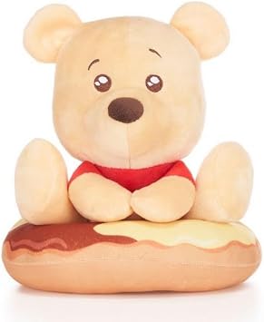 Winnie The Pooh Plush 8inch Disney WTP Soft Toy Doughnuts