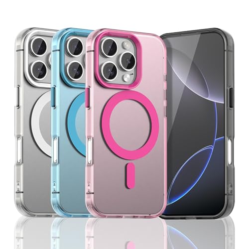 Coque de protection magnétique transparente antichoc pour iPhone 13 verte