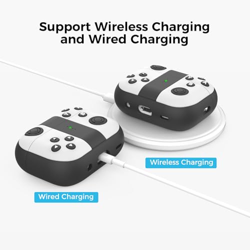 Image of TRONWIN Silicone Airpods Pro Case Protective Covers Skin Gamepad Design for Airpods Pro 2022