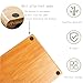 Arlai Serving Trays (10.63 x 5.12x0.39 inch/LxWxH) Tasteful Small Bamboo Gongfu Tea Table Serving Tray 27x13x1cm