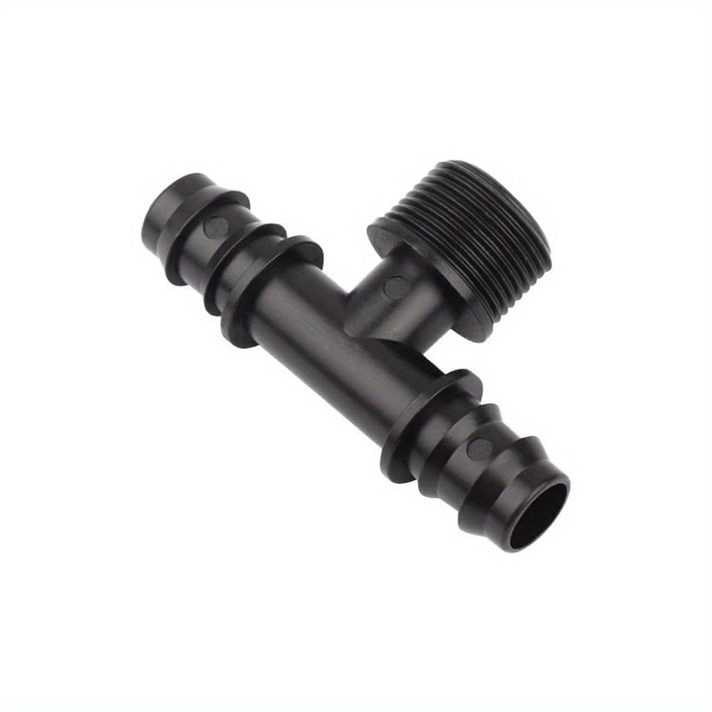 10 Raccordi A T Per Irrigazione A Goccia, Tubo PE 20mm, Sistema Micro-drip, LST - Foto 2