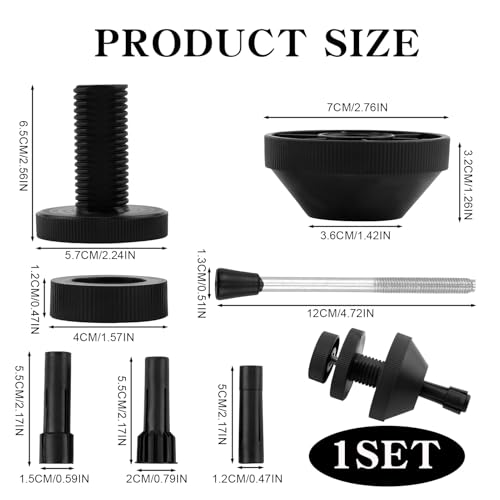 MxyVrix Universelles Kupplungszentrierwerkzeug Set, Kupplungs-Ausrichtungswerkzeug mit Zentrierdorn und Korrekturwerkzeug, Auto Kupplungsloch Korrektor, Kupplungs Korrektur Werkzeug