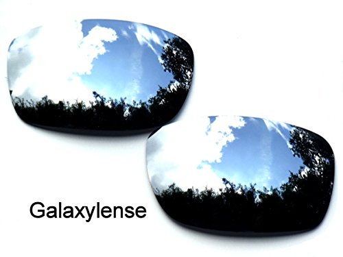 Galaxy Replacement Lenses for Oakley Fives Squared Blue&Titanium Color Polarized 2 Pairs2