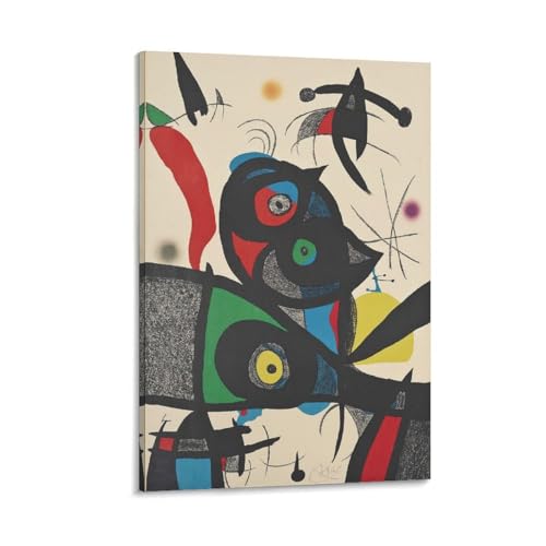 Art sur toile Joan Miró de qualité supérieure pour décoration murale élégante