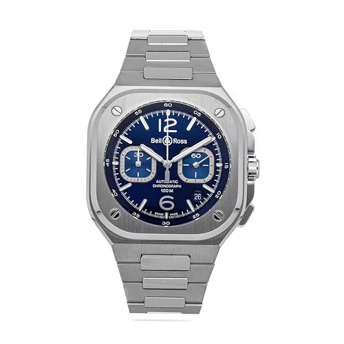 Bell & Ross BR-05 Automatic Blue Dial Watch BR05C-BLU-ST/SST (Pre-Owned)