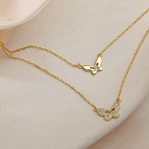 Collier papillon en argent 925 le cadeau d'anniversaire idéal - 5
