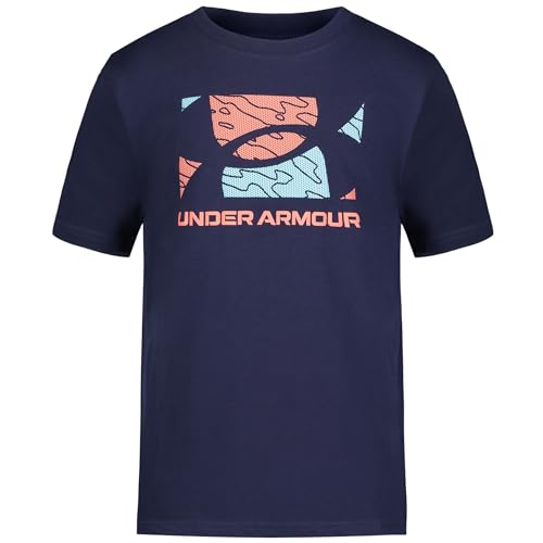 Image of Under Armour Boys' Short Sleeve Graphic T-Shirt, Soft & Comfortable, Outdoor Collection