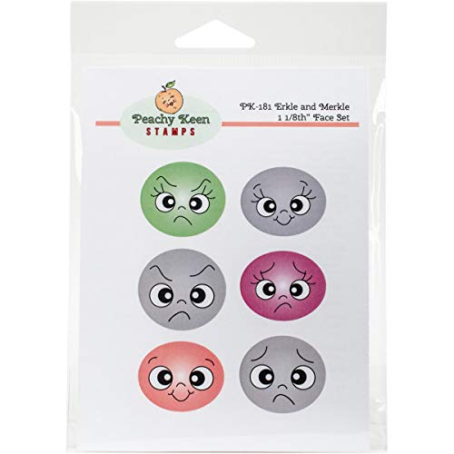 Peachy Keen pk-181 timbri Clear Face assortimento