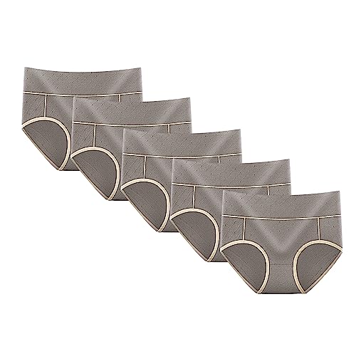 Bikini doux taille haute invisible en coton pour le bien-être