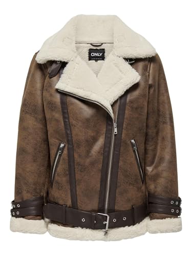 Veste de motard Femme ONLY légère et résistante Onlolympia Faux Bonded