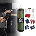 Boxing Sandbag Boxing Bag Heavy Bag Fitness Hanging Unfilled Bag Fillable Punching Bag for Home Gym MMA Karate Kickboxing, Green 100cm