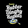 I Went to Rubber Dinghy Rapids Four Lions Men's T-Shirt Black #1