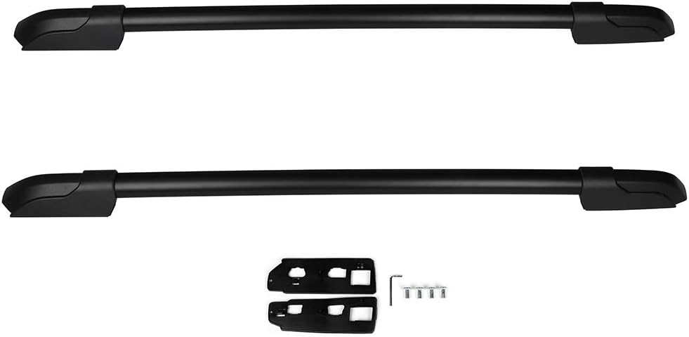 OCPTY Top Rails Roof Rack Fit For Honda Pilot 2009-2015 Luggage Racks Rooftop Cargo Carrier Bag Luggage Kayak Canoe Bike Snowboard Skiboard
