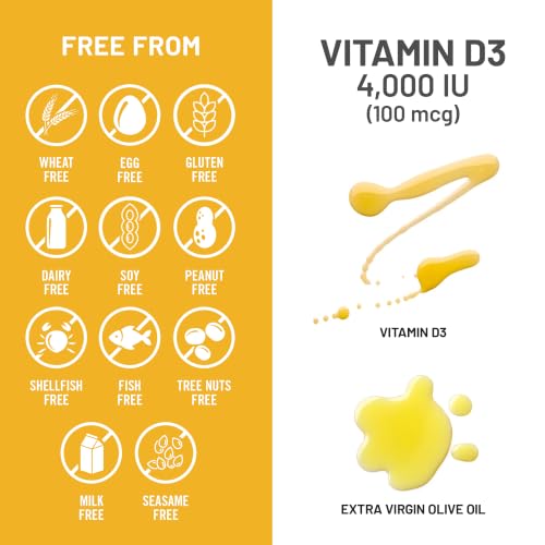 NatureWise Vitamin D3 4000IU Supplement, Immune Support, 30 Mini Softgels - image 7