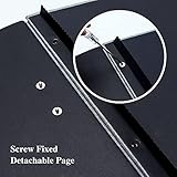 Vienrose Large Photo Album Self Adhesive for 4x6 8x10 Pictures Scrapbook Album DIY 40 Blank Pages with A Metallic Pen - Image 7