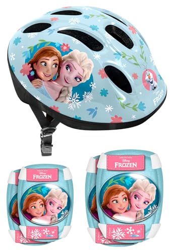 Combo Casque + GENOUILLERES COUDIERES Reine des NEIGES