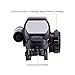 Hiram 1x22x33 Holographic Reflex Scope Sight with 4 Reticles Red and Green Dot with Red Laser
