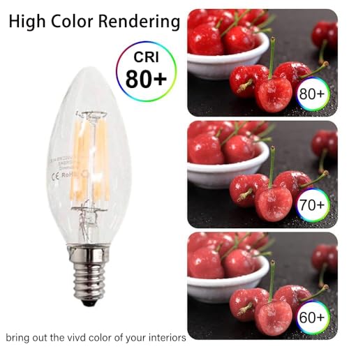 Ampoule LED E14 dimmable 6W équivalent 60W pour régler l'ambiance du salon