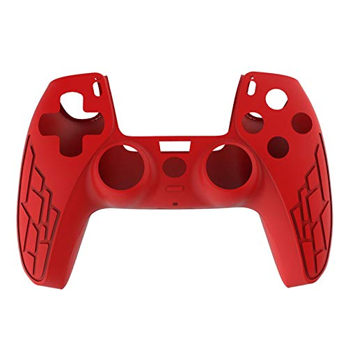 Housse De Protection En Silicone Pour Manette De Jeu Pour Contrôleur PS5, Contrôleur Sans Fil Anti-dérapant En Peau De Silicone De Qualité Alimentaire Avec Capuchons De Prise De Pouce, 4 Couleurs