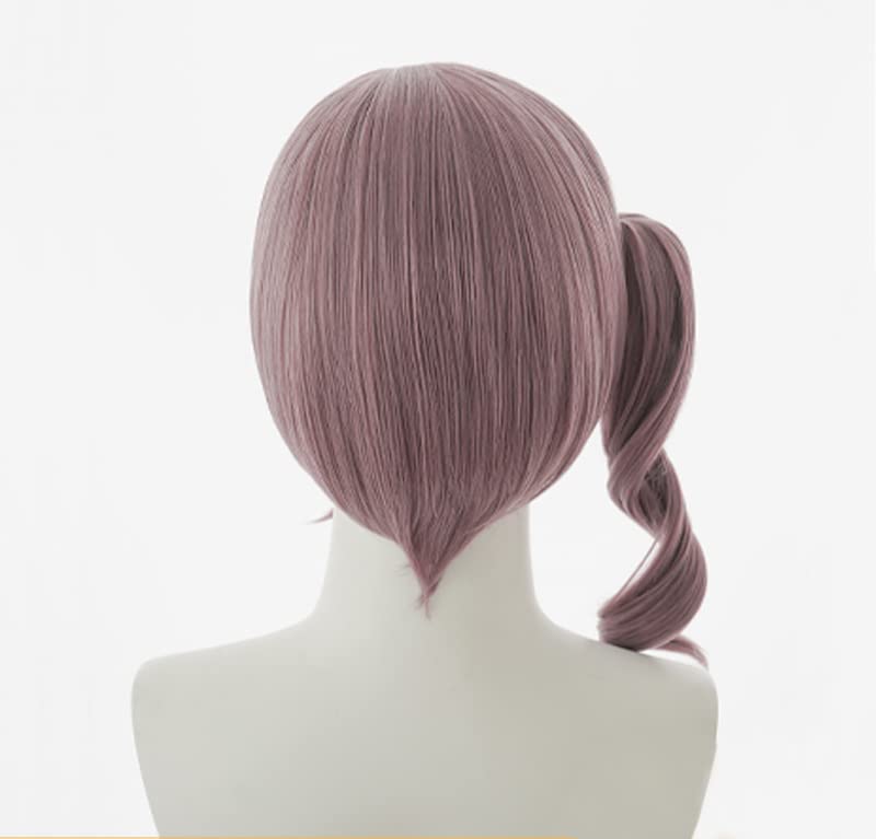 Miniatura 3 de Mochizuki Honami Cosplay peluca larga patillas púrpura 12.6 in (púrpura (Mochizuki Honami))