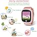 Kids Watch with GPS Tracker, Two-Way Calling, Real-Time Tracking & SOS Alerts - Kids Smart Watches for Girls with Geo-Fencing, School Mode, Water Resistant, Long Battery Life & Parental Controls