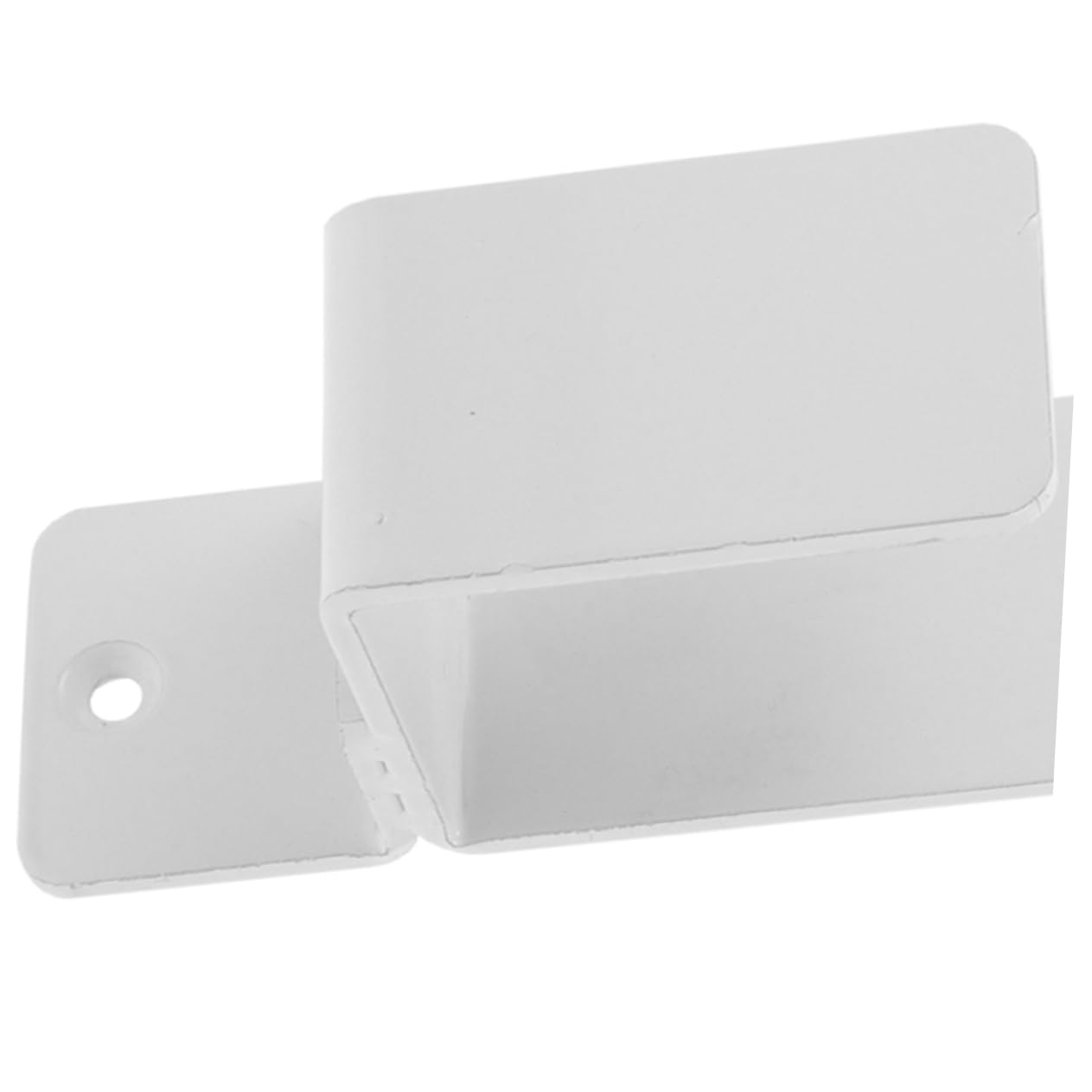 HOMSFOU Support en Acier pour Barre de Sécurité de Porte, Design en U Épaissi, 4 Pièces, pour Porte de Grange ou Abri, Maintient Sécurisé et Empêche L'ouverture Accidentelle