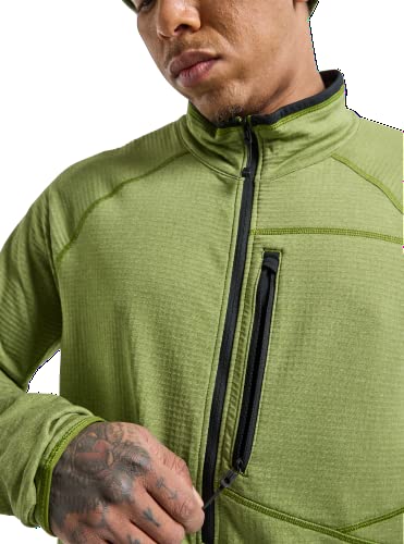 Image of Burton Men's Men's Stockrun Grid Half-zip Fleece