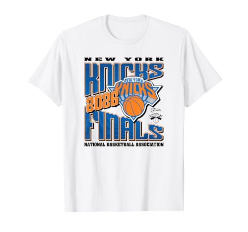 NBA 2026 Finals New York Knicks Lets Go T-Shirt Men White Small