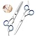 Produktbild Haarschere Set, 2 Extra Scharfe Haarschneideschere Mit Etui, Licht Friseurscheren,Perfekter Effilierschere Für Damen Und Herren