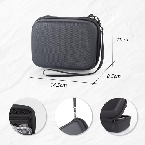 Estuche rígido para cámara portátil Reibi color negro miniatura 6